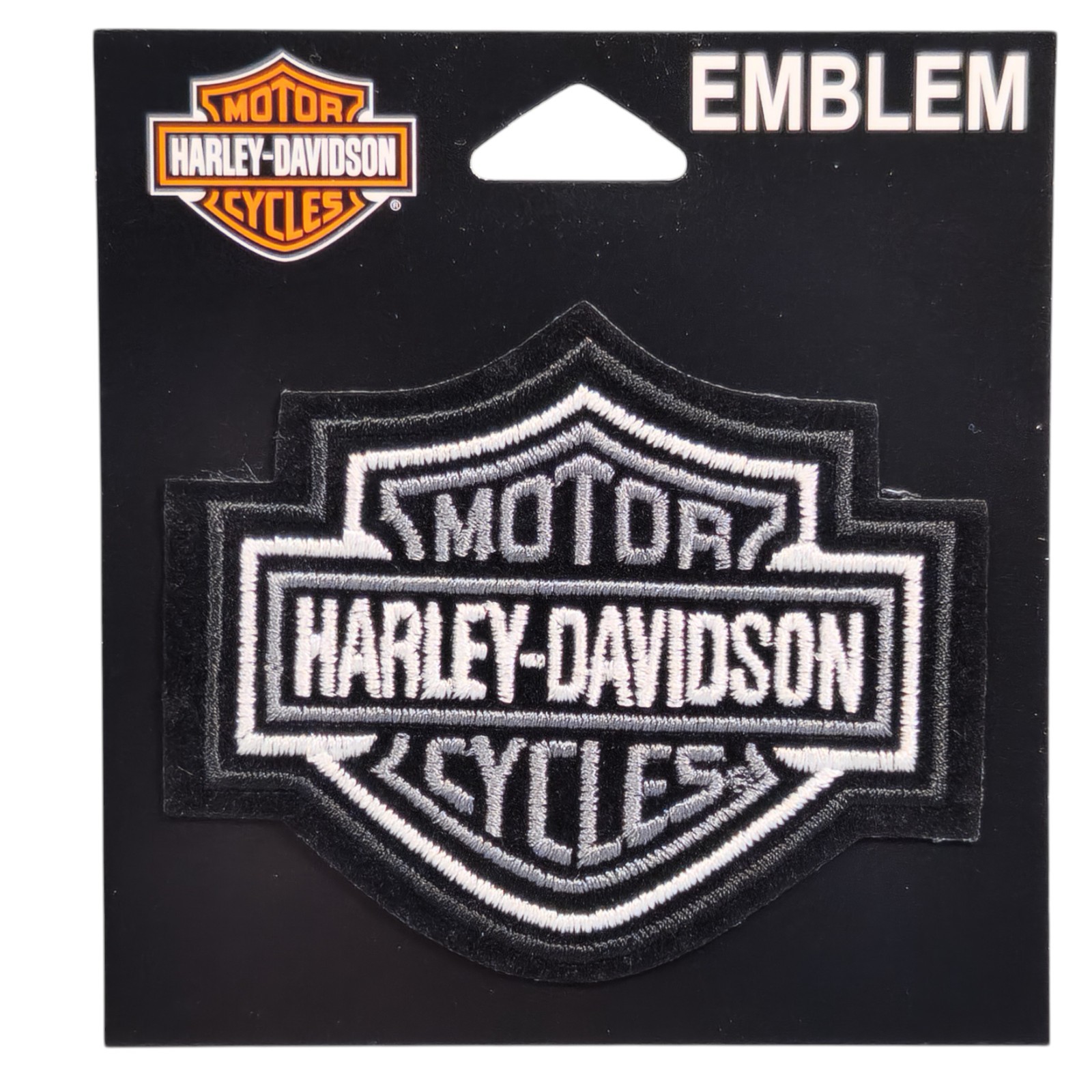 Harley Davidson Officially Licensed Classic Shield Sew On Embroidered Patch