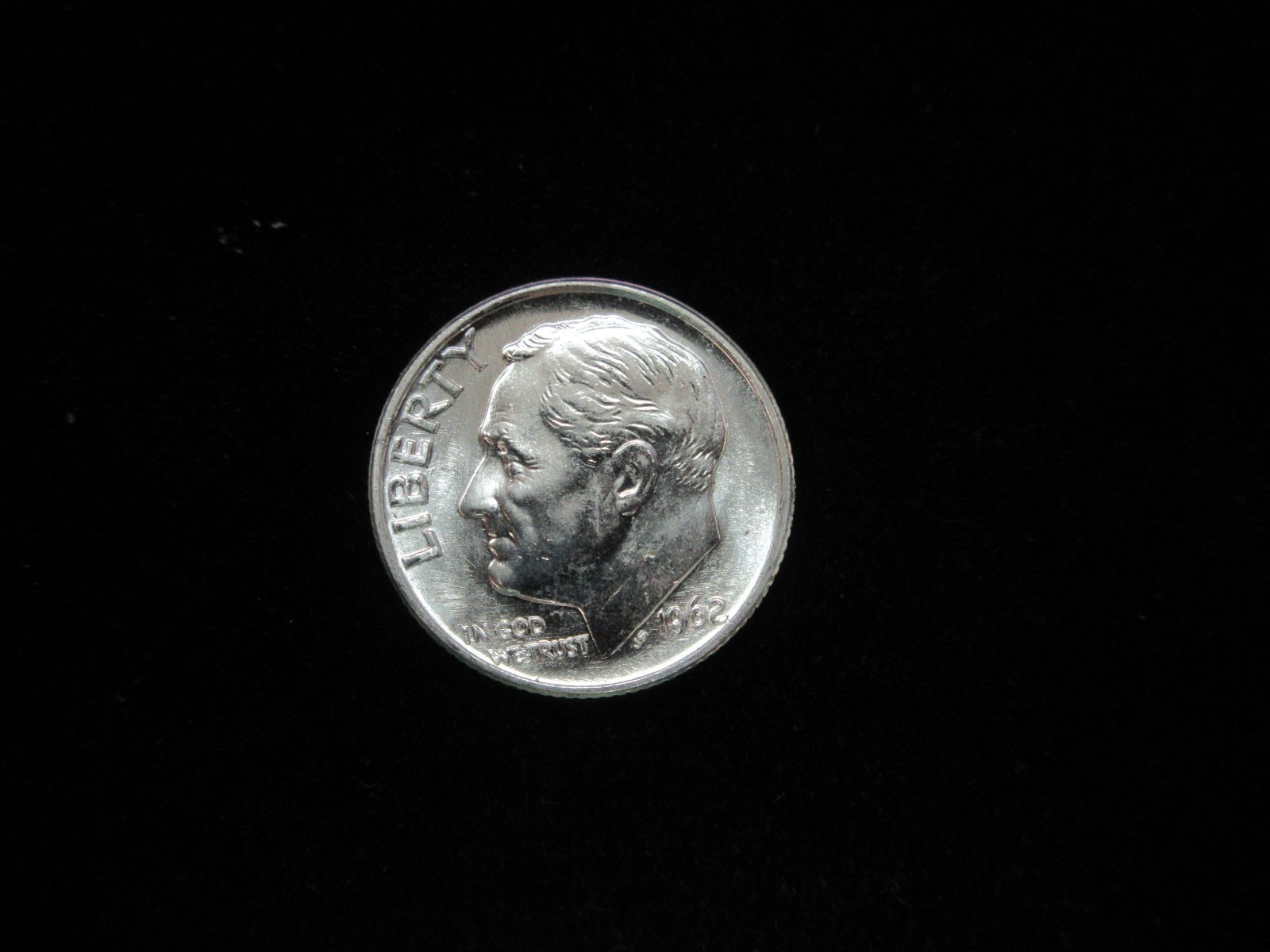 1962 P Roosevelt Dime BU Uncirculated Mint State 90% Silver 10c US Coin