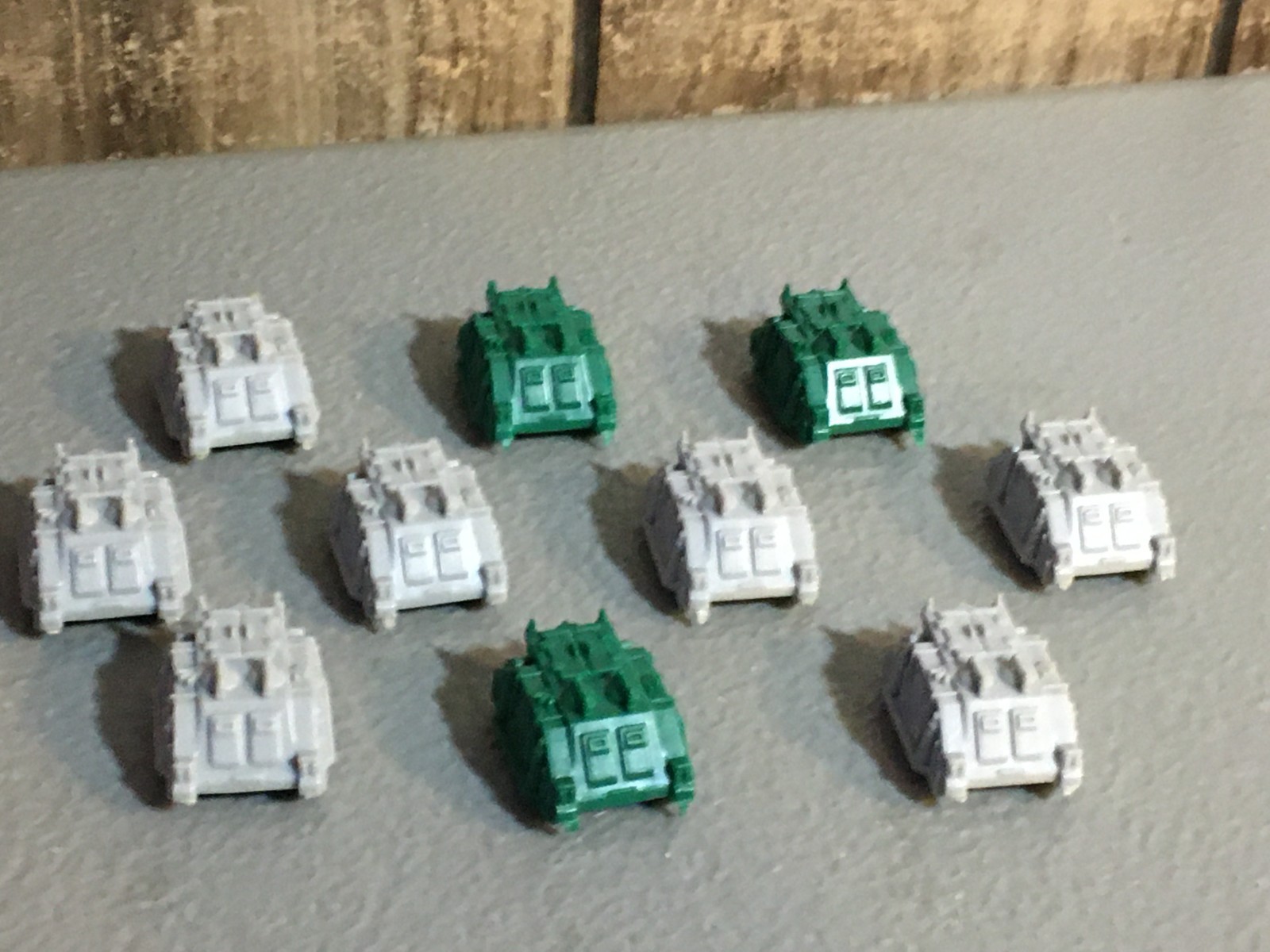 A33157 EPIC WARHAMMER 40K SPACE MARINES RHINOS 10 PK GW GAMES WORKSHOP