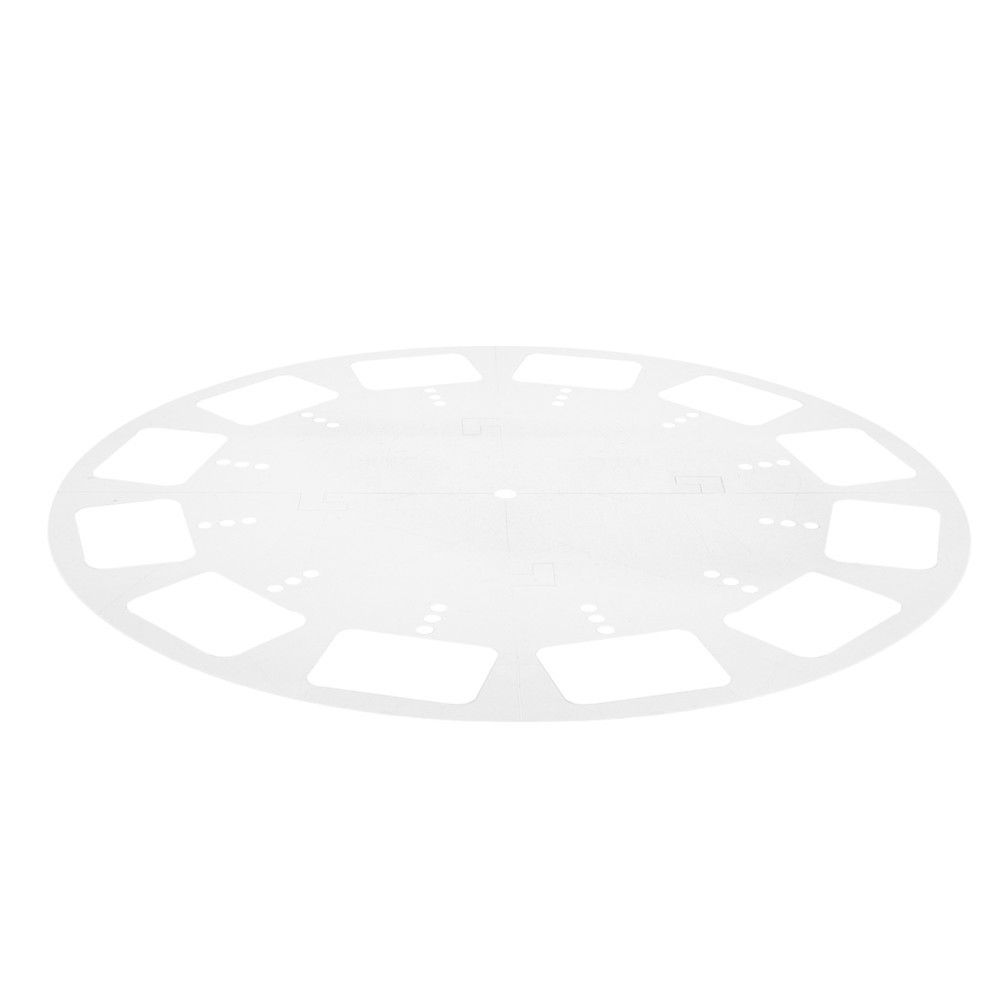 Reusable Acrylic Clock Router Template Accurate DIY Clock Dial Face Stencil