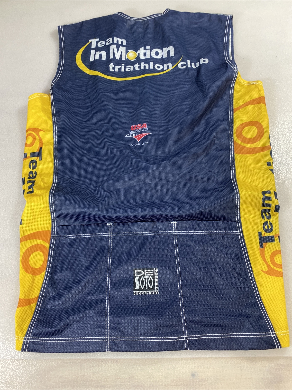 Desoto tri triathlon top Medium M (7798-2)