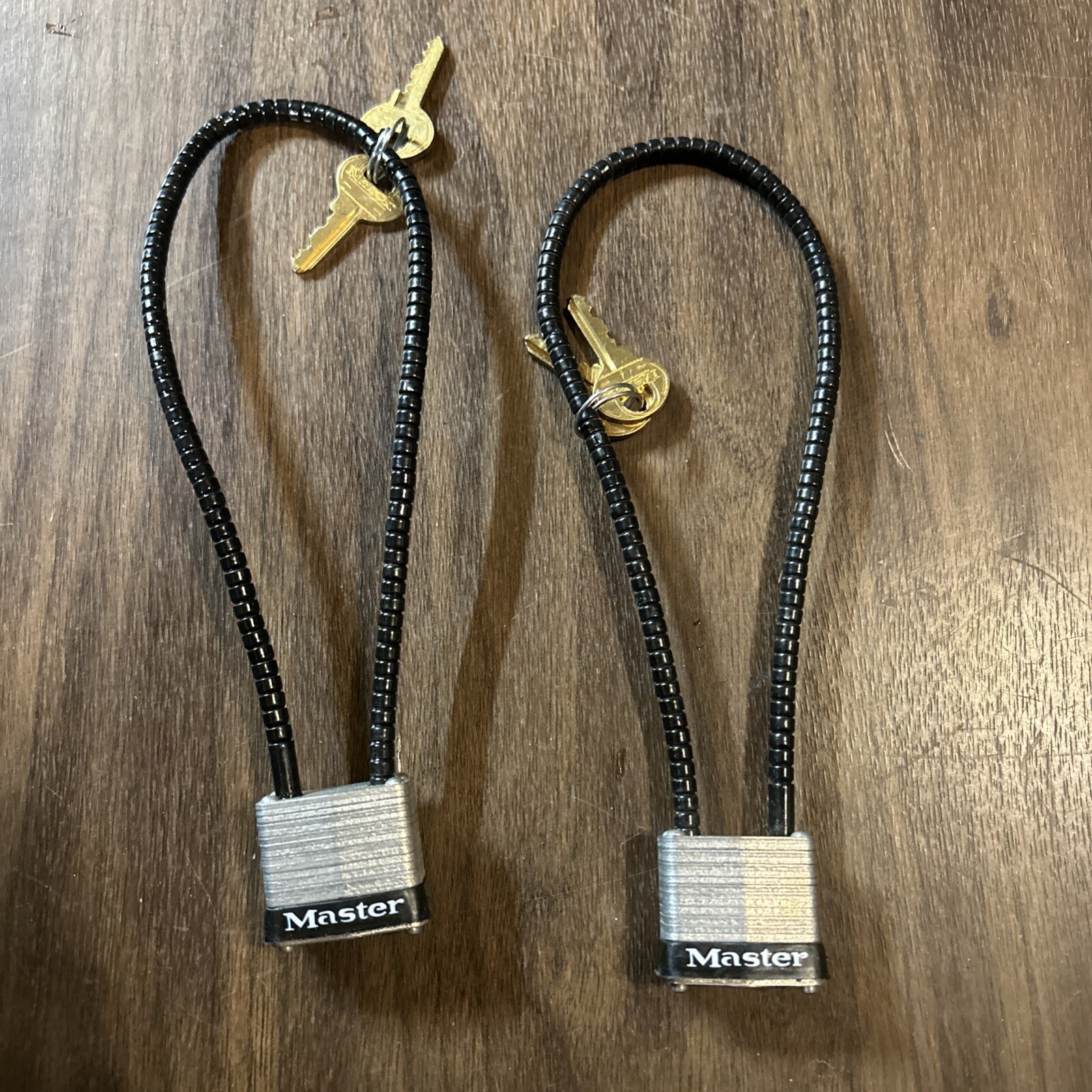Master Lock 107 Cable Gun Lock 1 Each In Lot. FREE SHIPPING