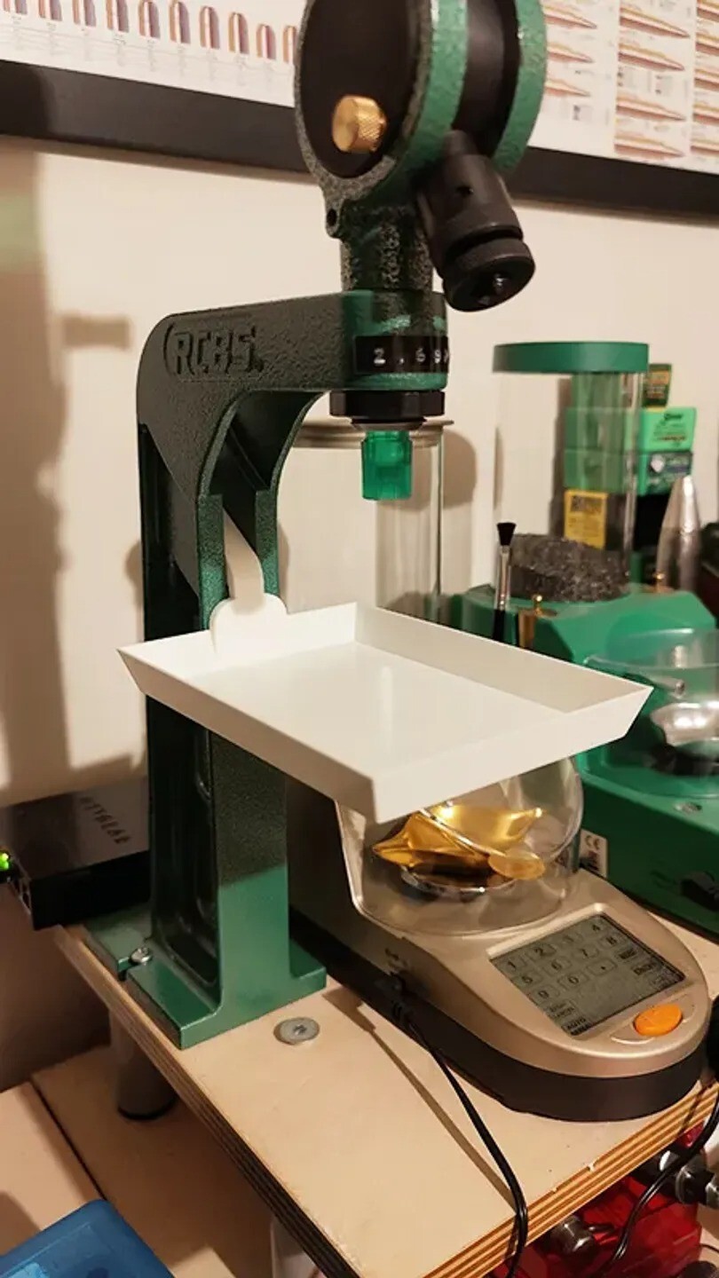 RCBS Advanced Powder Measure Stand Catch Tray