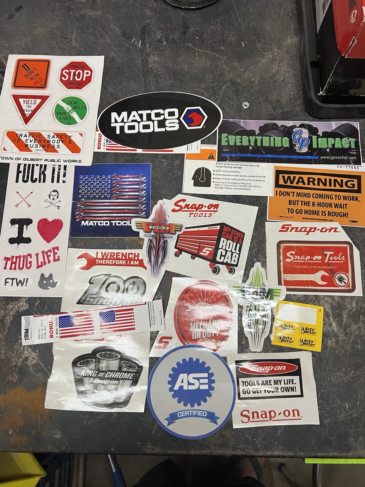 Random Toolbox Stickers
