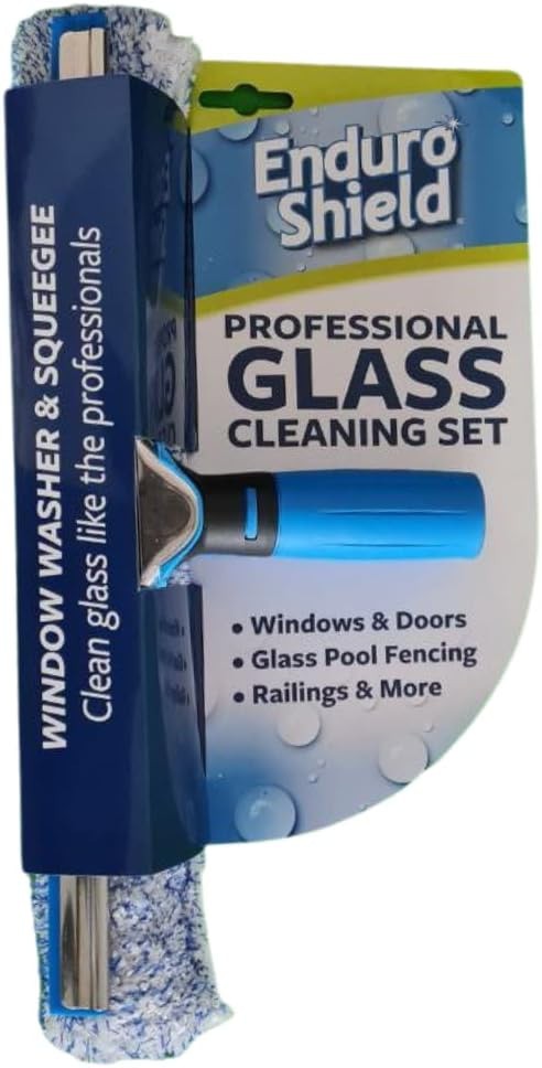 EnduroShield Professional Squeegee & Window Washer Cleaning Combo | Professio...