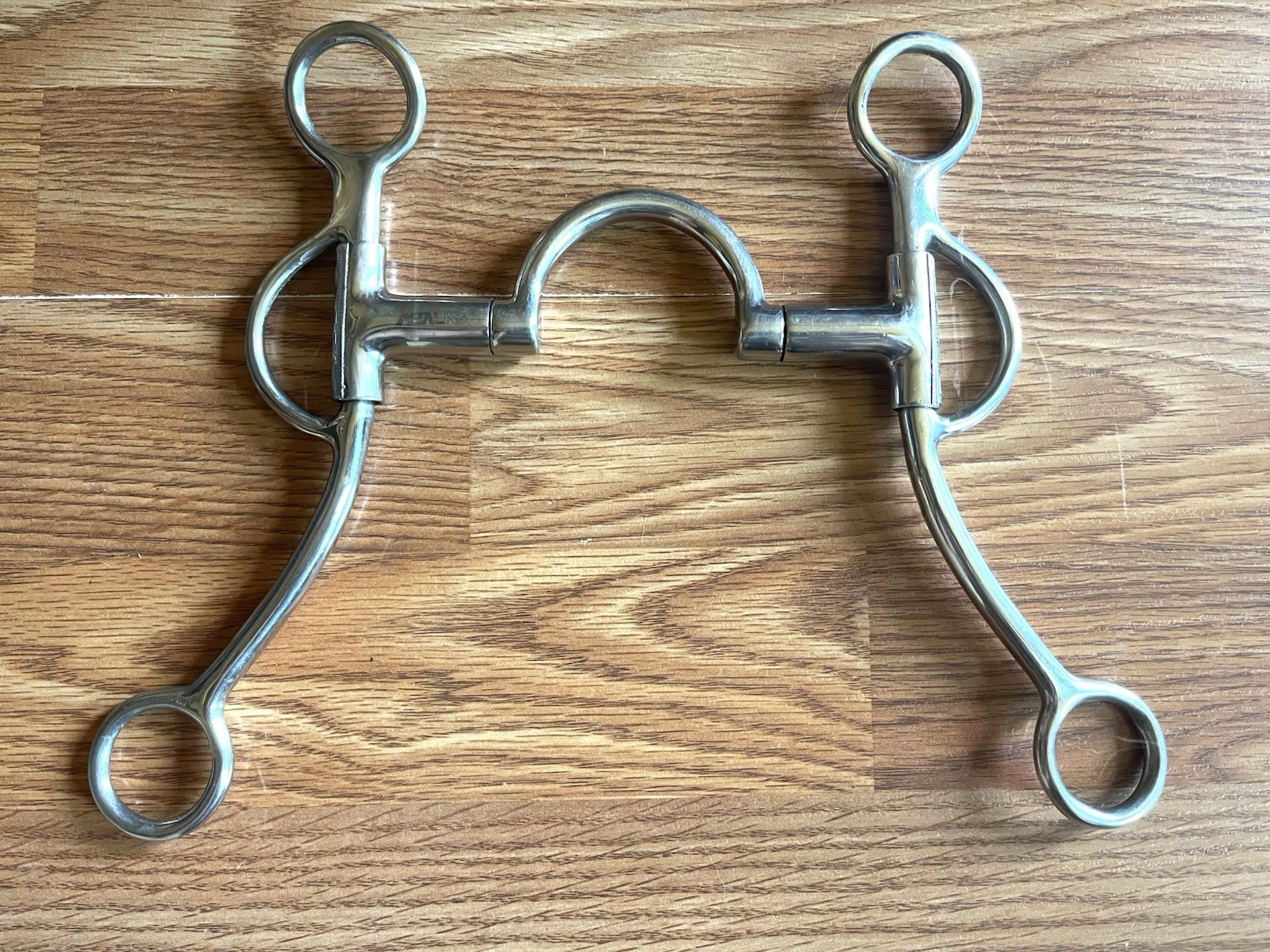Metalab 5” Spring Loaded Western Correction Bit Small Silver Side