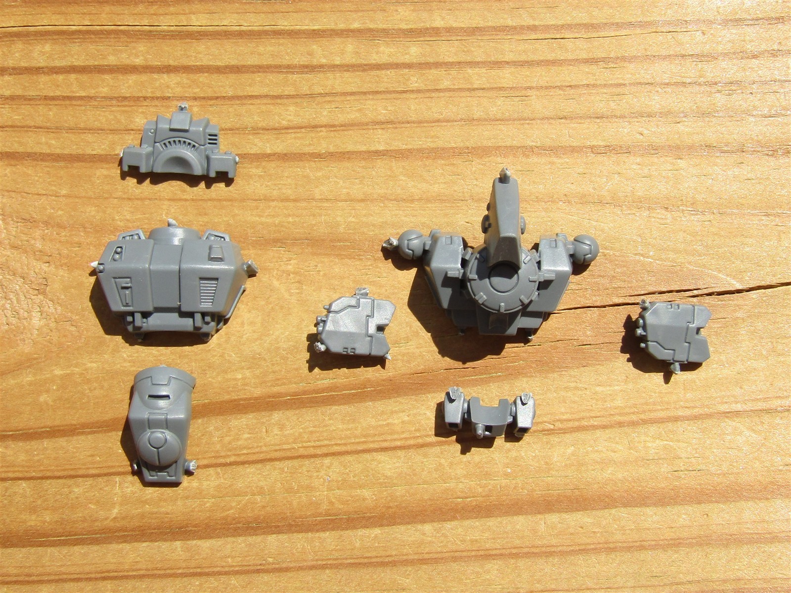 40K Tau Empire Commander Upper Torso Bits