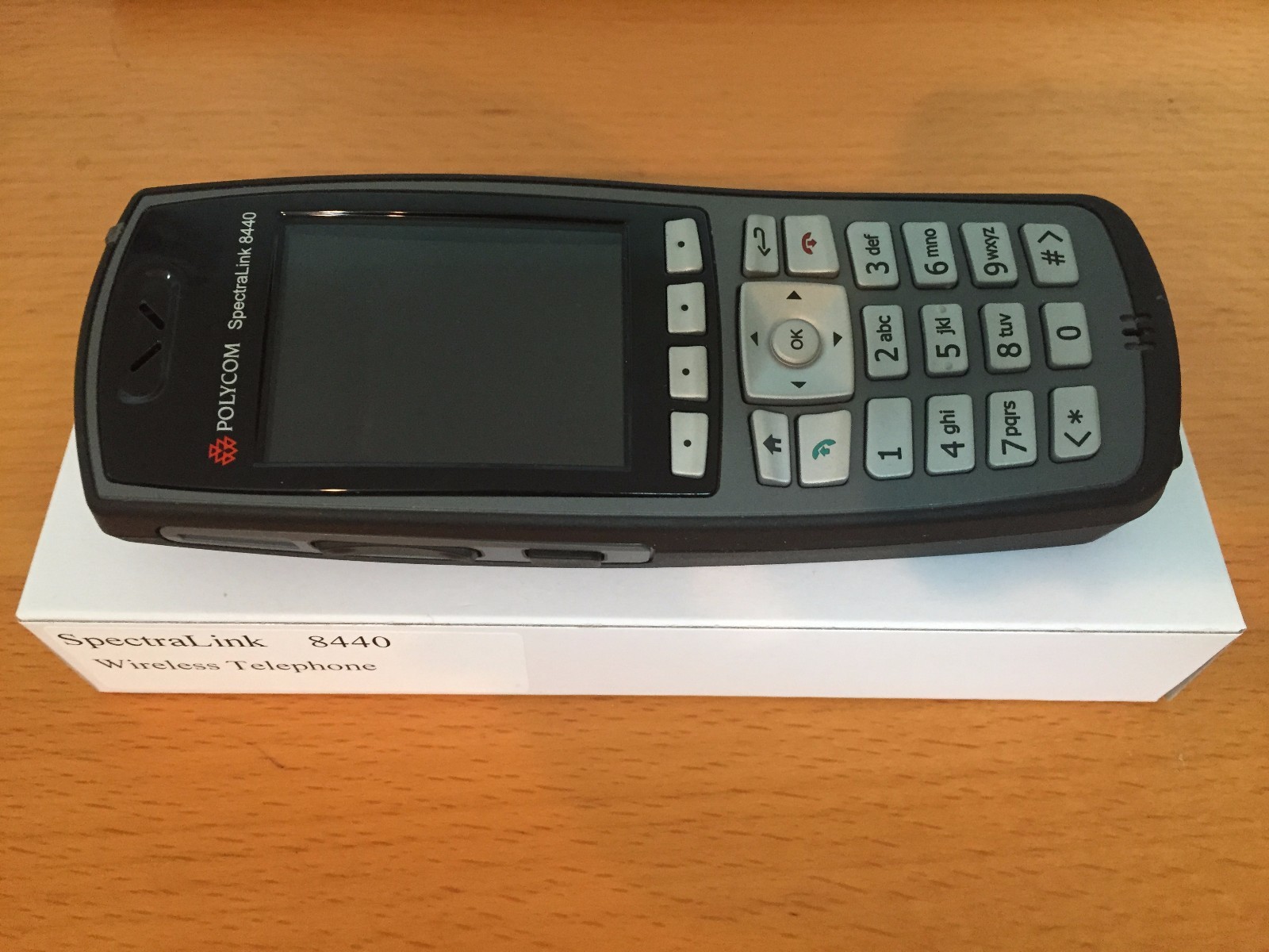 SpectraLink 8440 Polycom 2200-37148-001 without LYNC Handset  Refurbished Black