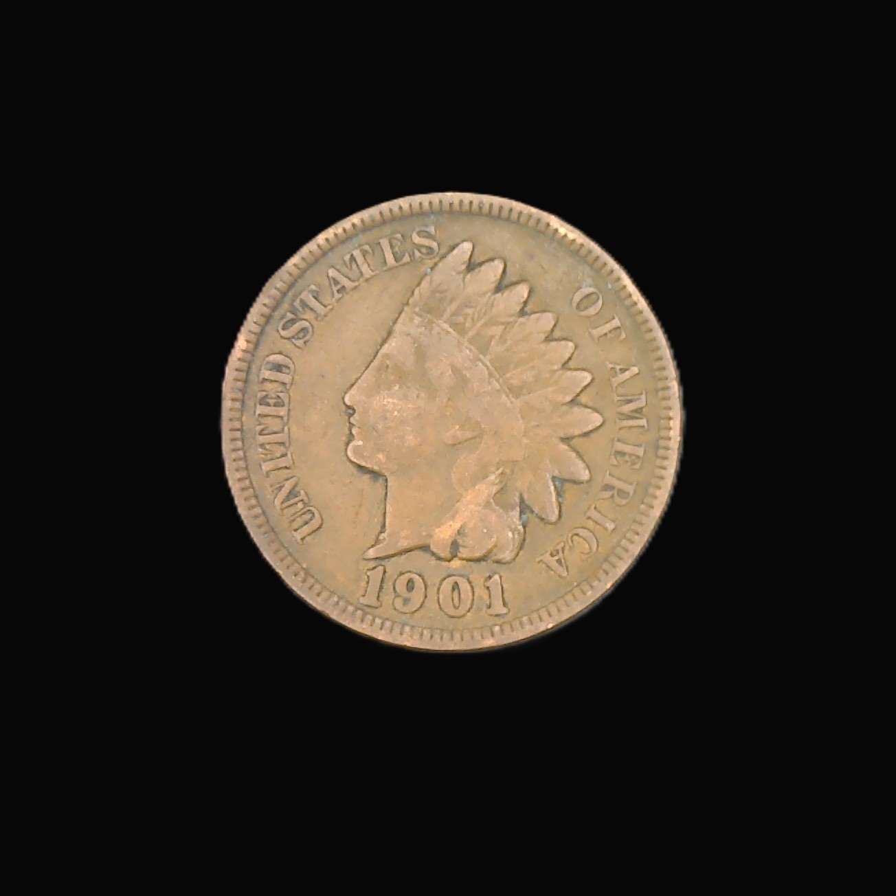 1901 Indian Head Penny (VG)