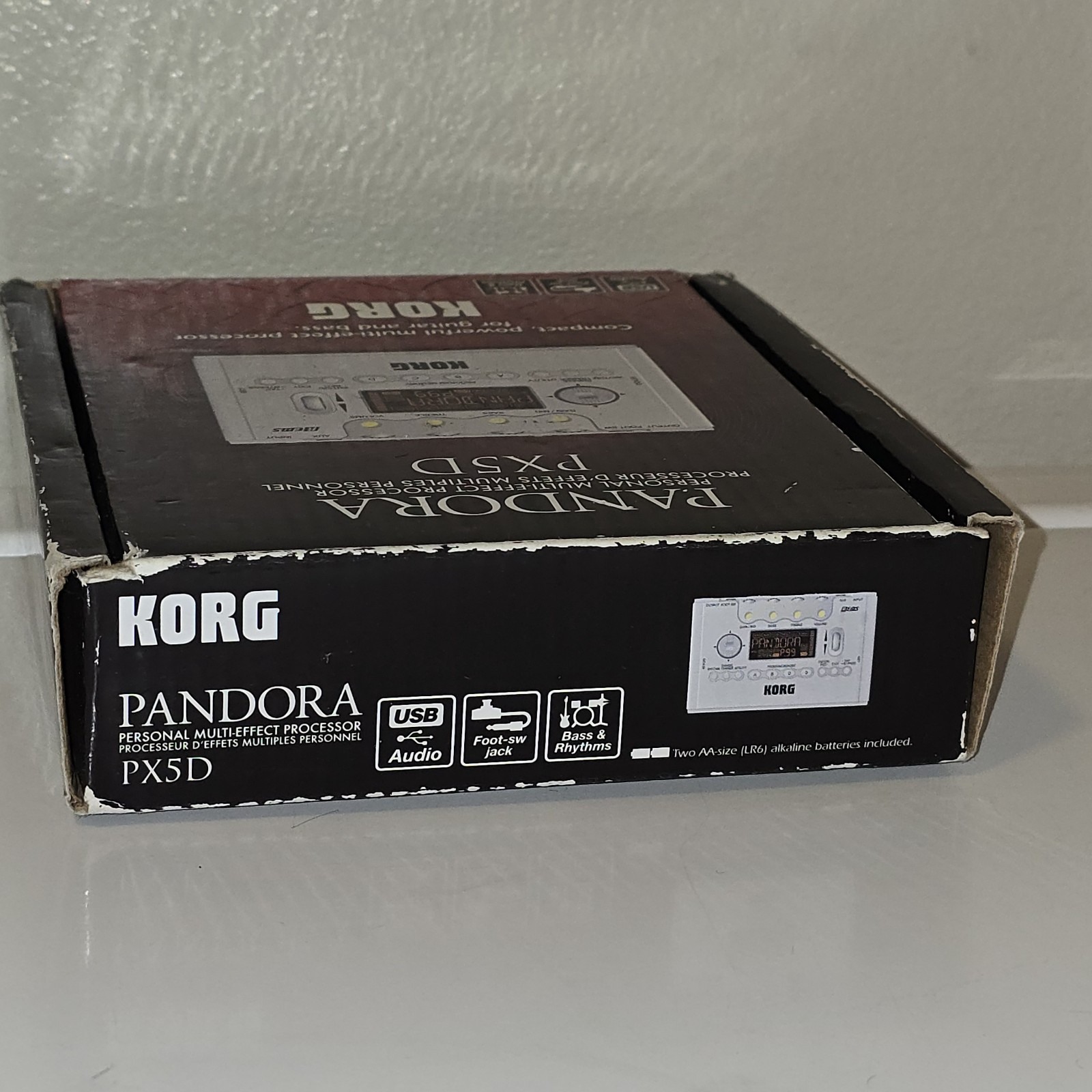 Korg Pandora PX5D Personal Multi Effects Processor Works Great NICE