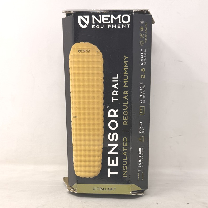 NEMO EQUIPMENT 811666035073 TENSOR EXTREME CONDITIONS REGULAR MUMMY SLEEPING PAD