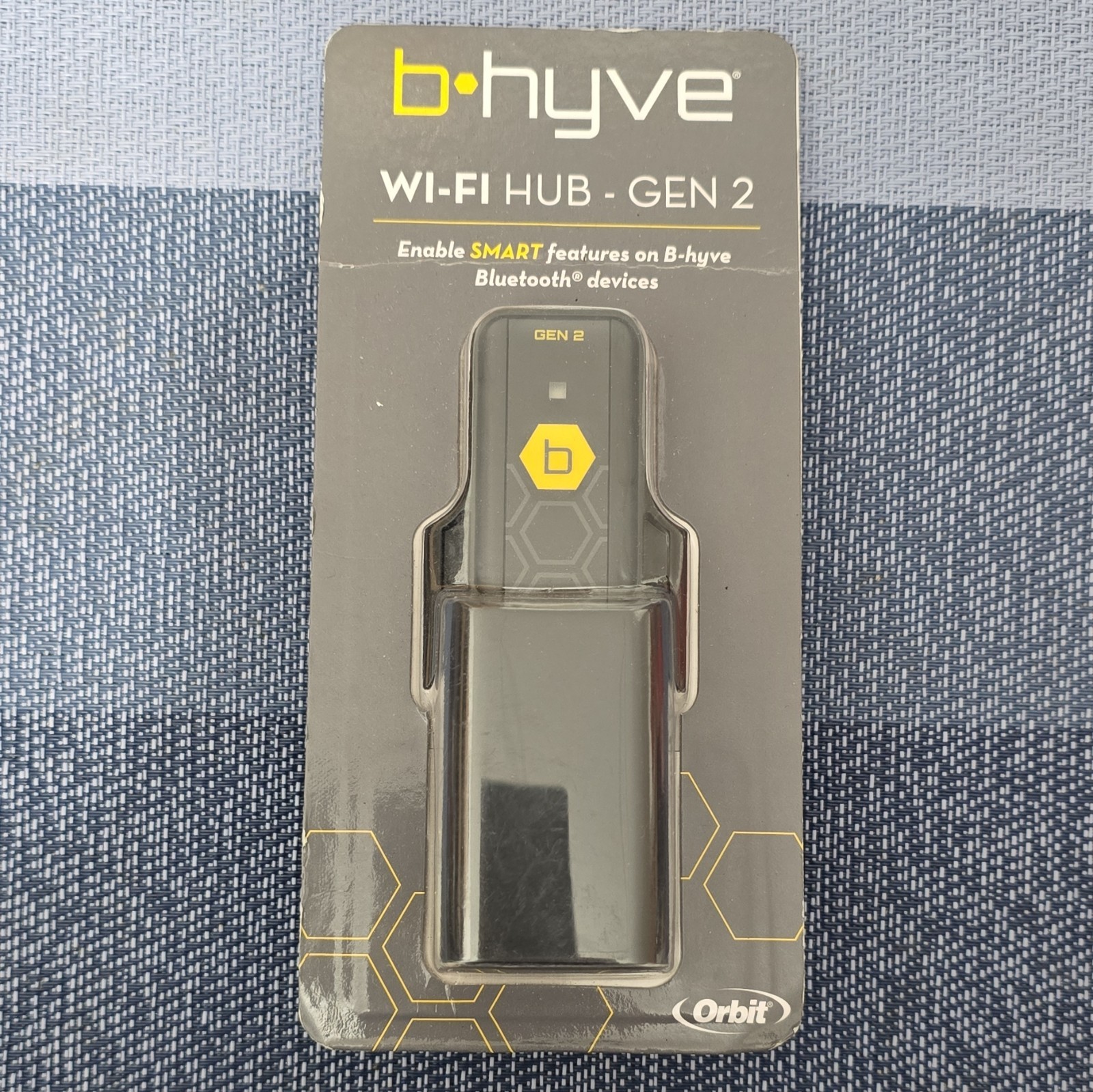 Orbit B-hyve Gen 2 Wi-Fi Hub 21027 w/ Power Adapter, Black, Wi-Fi/Bluetooth