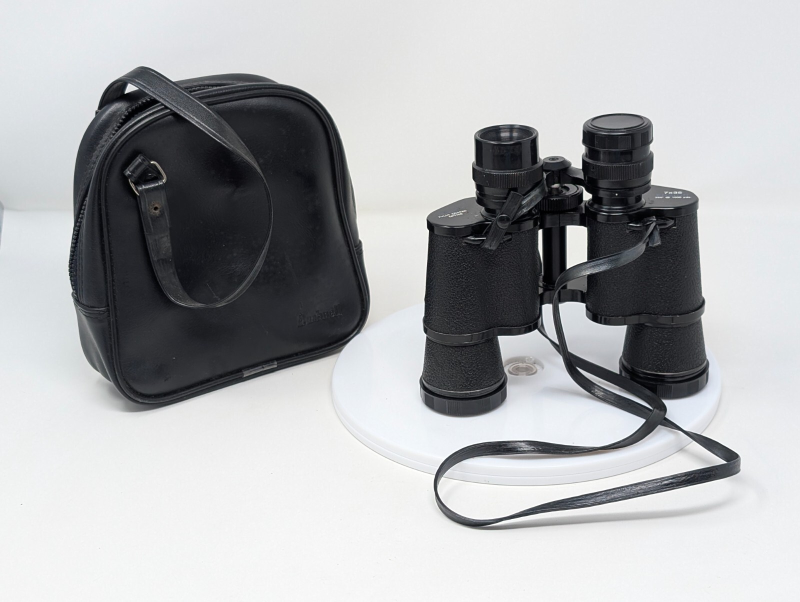 BUSHNELL BINOCULARS 7X35 ENSIGN 394' @ 1000 YDS FULLY COATED OPTICS N7359 w/Bag