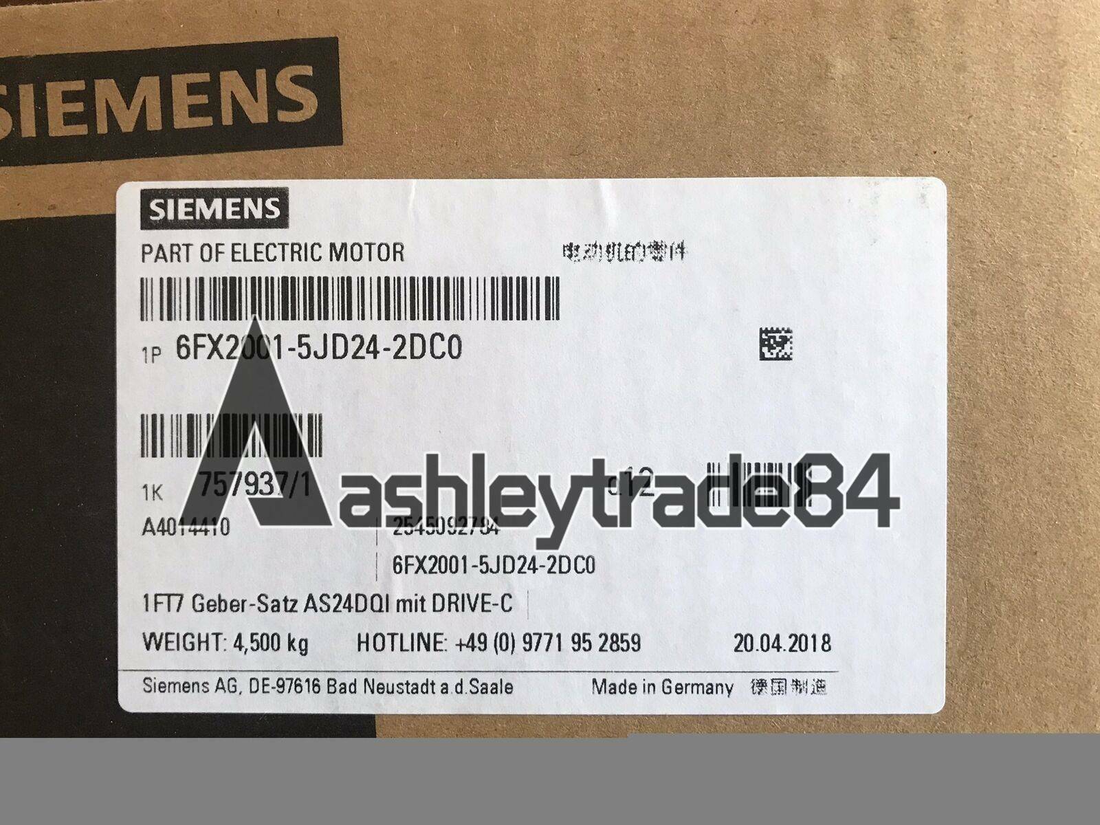 1PC NEW SIEMENS Encoder 6FX2001-5JD24-2DC0