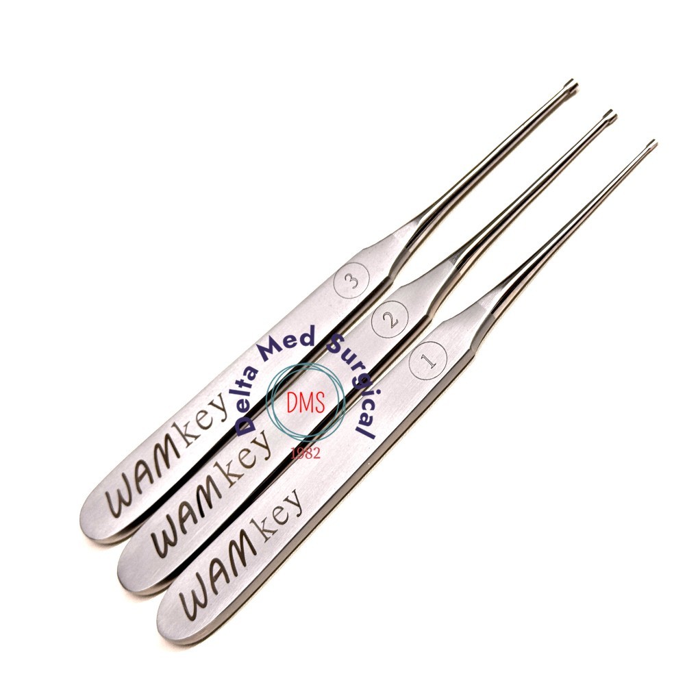 3 Pcs SET WAMkey Crown & Bridge Removal System | Crown Remover for Dental Crowns