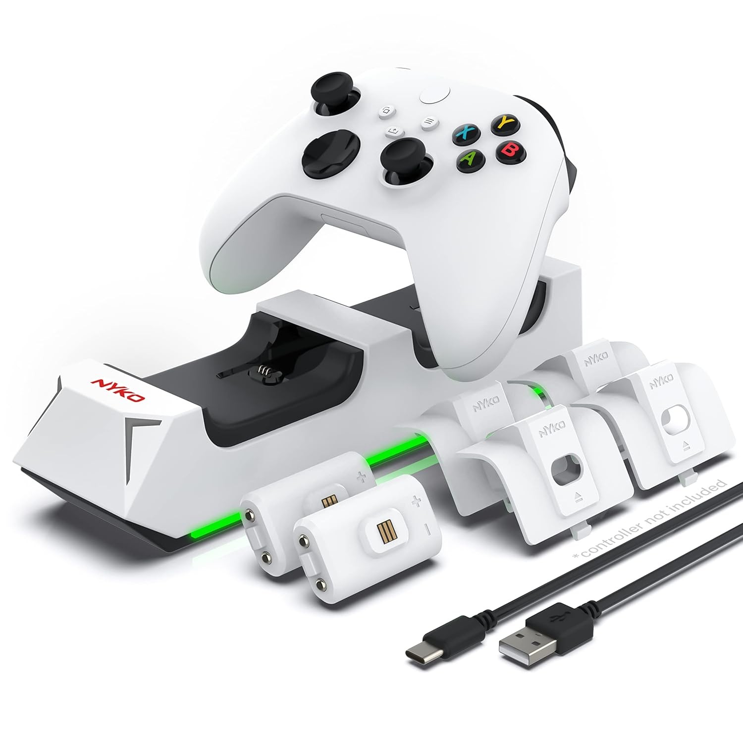 Nyko Charging Station for Xbox Series XS & Charge Base 2 Controllers...