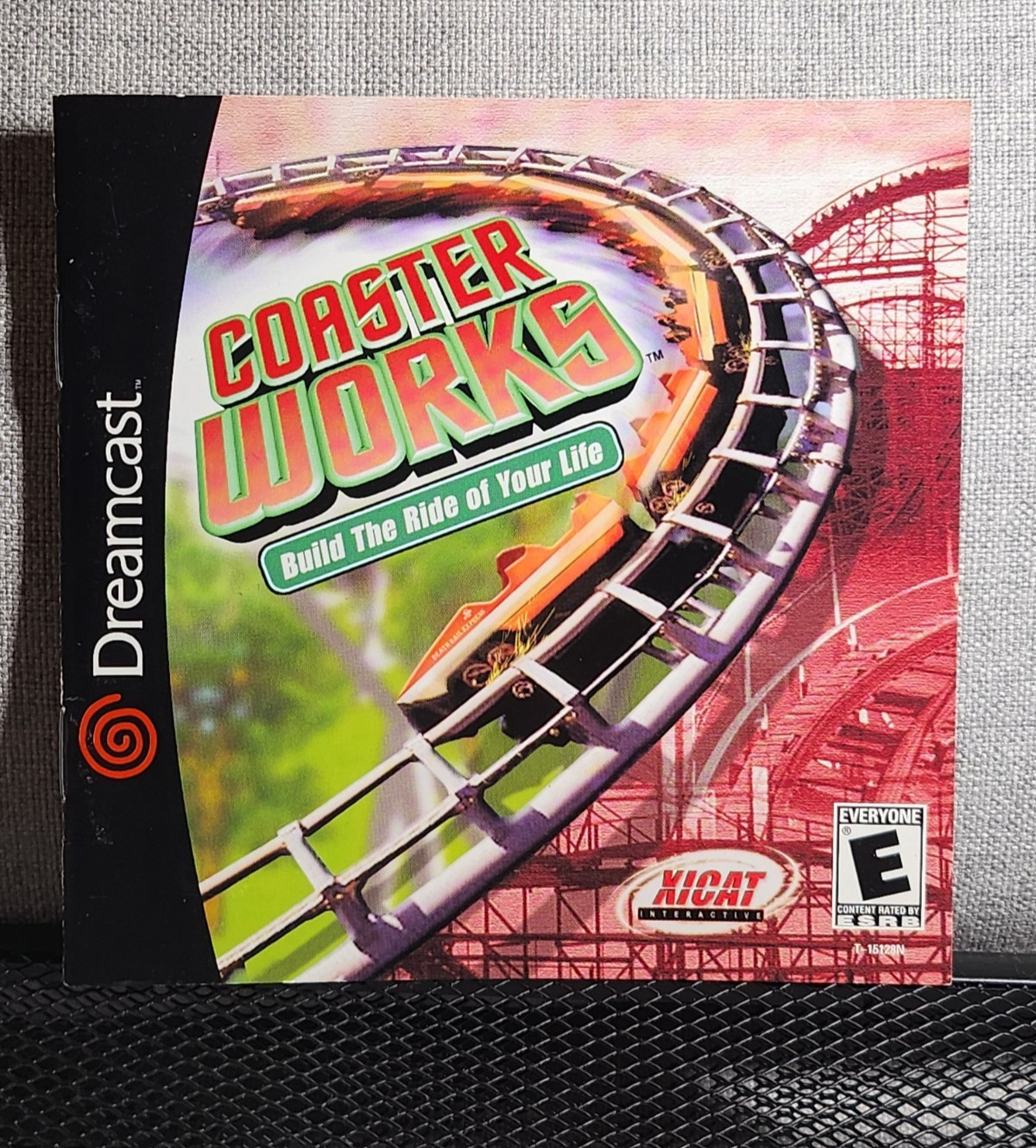 Coaster Works Instruction Booklet - Manual Only - Sega Dreamcast
