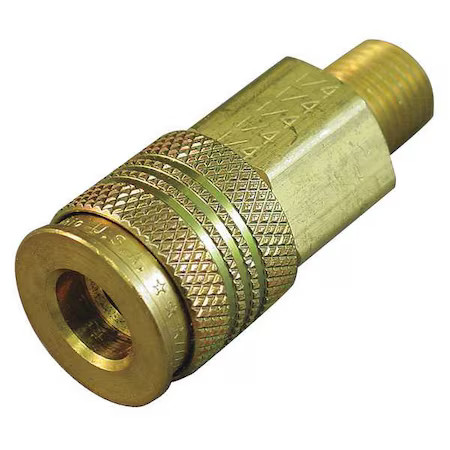 Hansen B23as25m Quick Connect, Socket, 1/4" Body, 1/4"-18