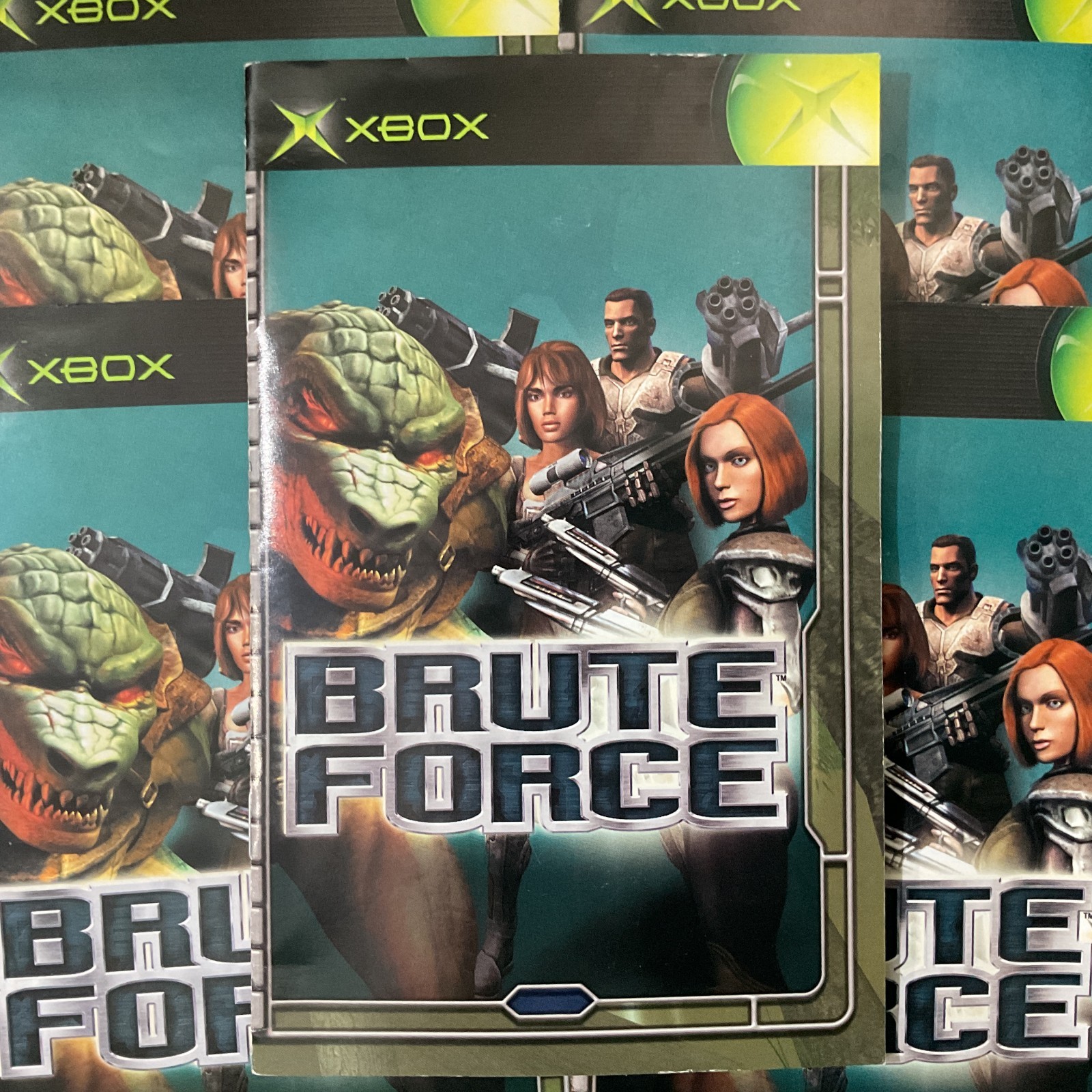 Brute Force Microsoft XBOX Instruction Manual Only