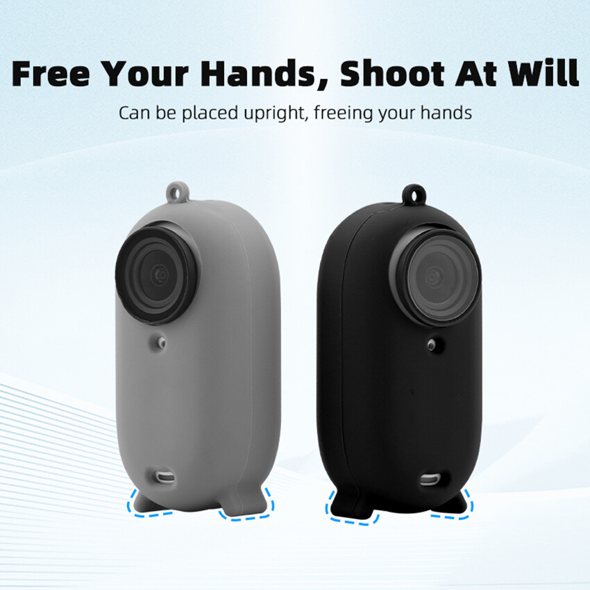 For Insta360 Go3/Go 3 Action Camera Silicone Protective Case Dust-proof Cover