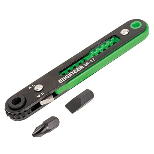 DR-27 Engineer Ultra-Thin Ratchet Driver Thin Slim DR-27 Screwdrivers &