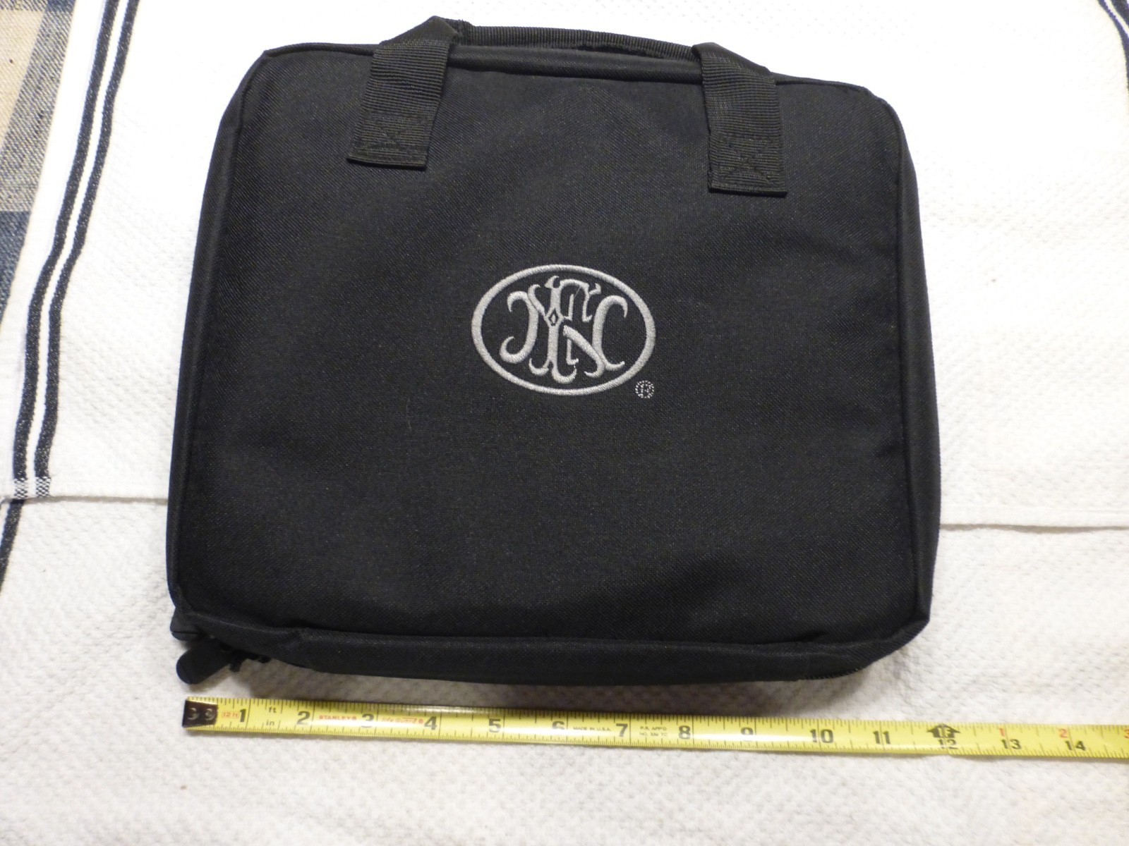 FN Factory  Black Range Bag Zippered Soft Padded Gun Case Large. NEW. 5 mags