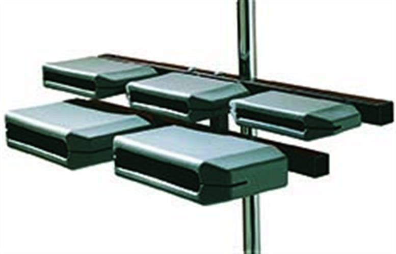 Latin Percussion Granite Black Set with Universal Mount
