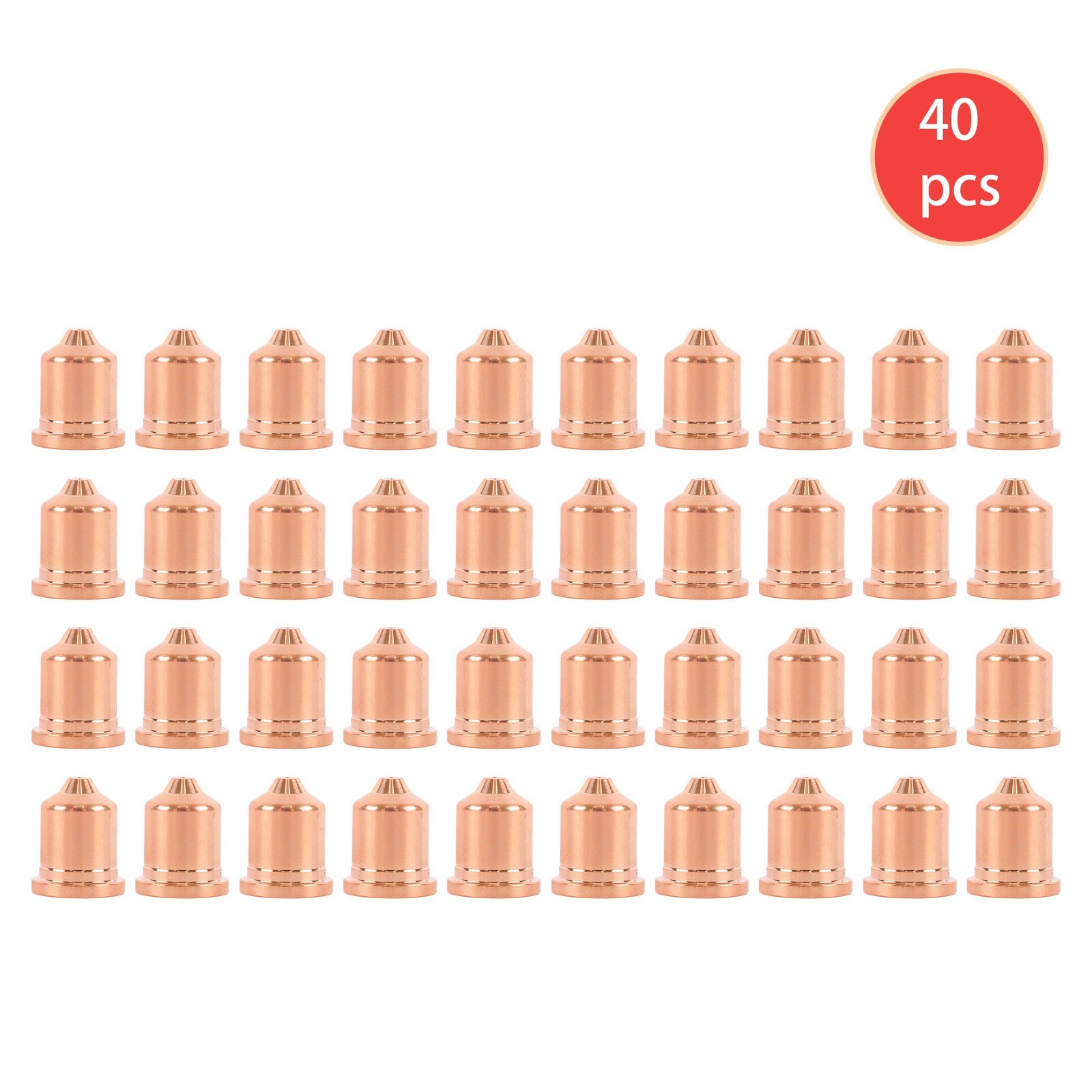 40Pcs 220941 Plasma Cutter Nozzles for 45XP/65/85/105 Plasma Cutting Torch