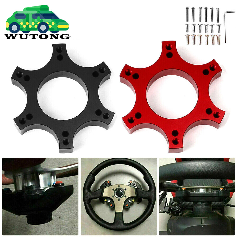Aluminum Steering Wheel Adapter Plate 70mm For Thrustmaster T300/T500/TX /TS-PC