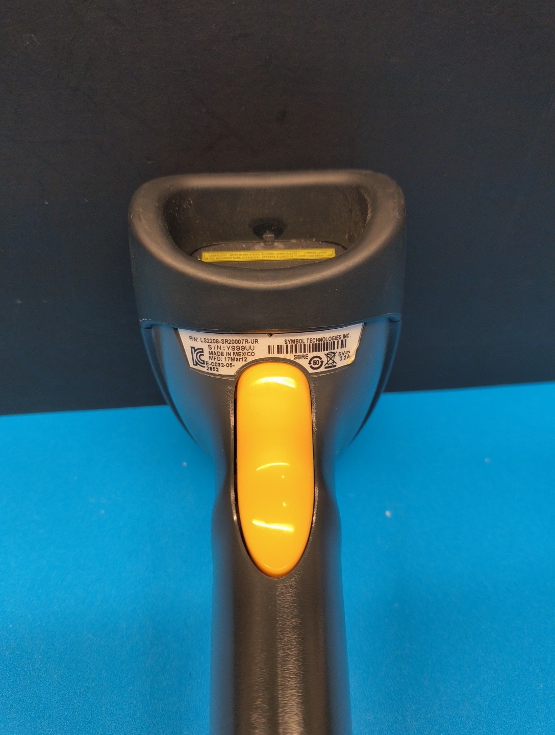 Symbol LS2208 USB Handheld Barcode Scanner USB Cable LS2208-SR20007R-UR