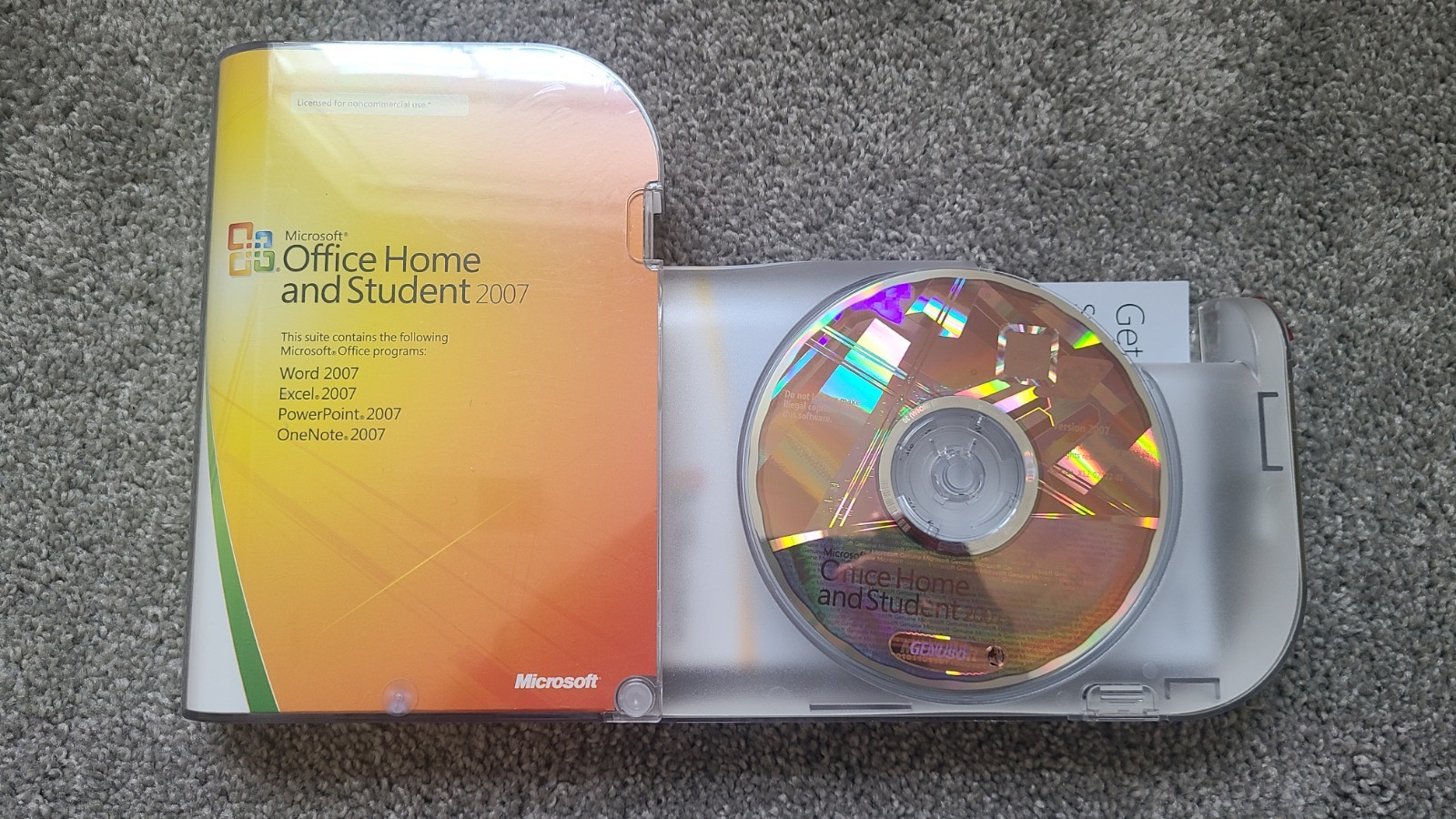 Microsoft Standard 2007 1 PC Home and Student