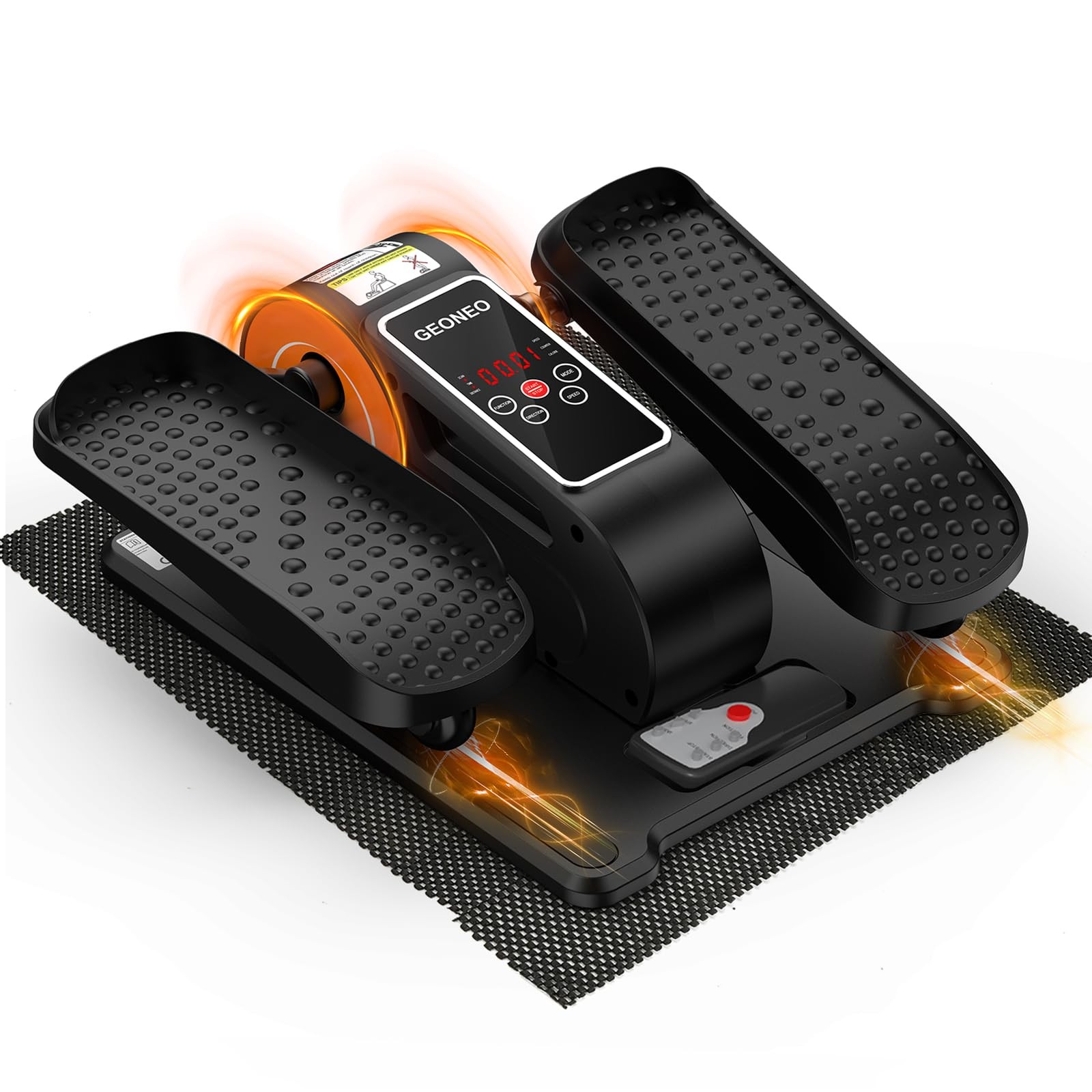 Under Desk Elliptical Machine, Electric Leg Exerciser, 12 Adjustable Speeds