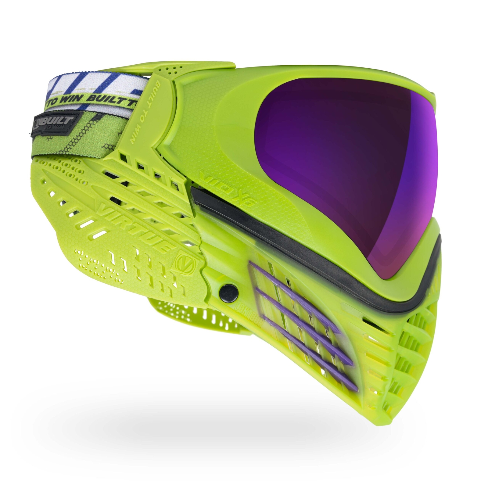 Virtue VIO X6 Paintball Goggle – Acid Black | Thermal Anti-Fog Mask
