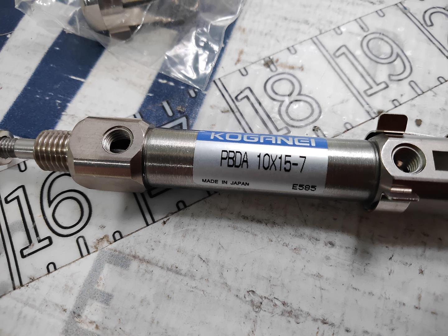 YAMAHA KOGANEI PBDA 10X15-7 KV5-M1770-000 AIR CYLINDER
