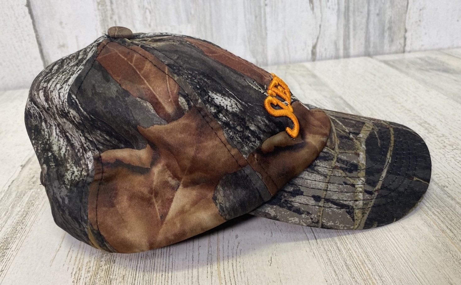 Scentlok Camouflage Hat Hunt Deer Skull Logo Baseball Strap Back Camo Cap