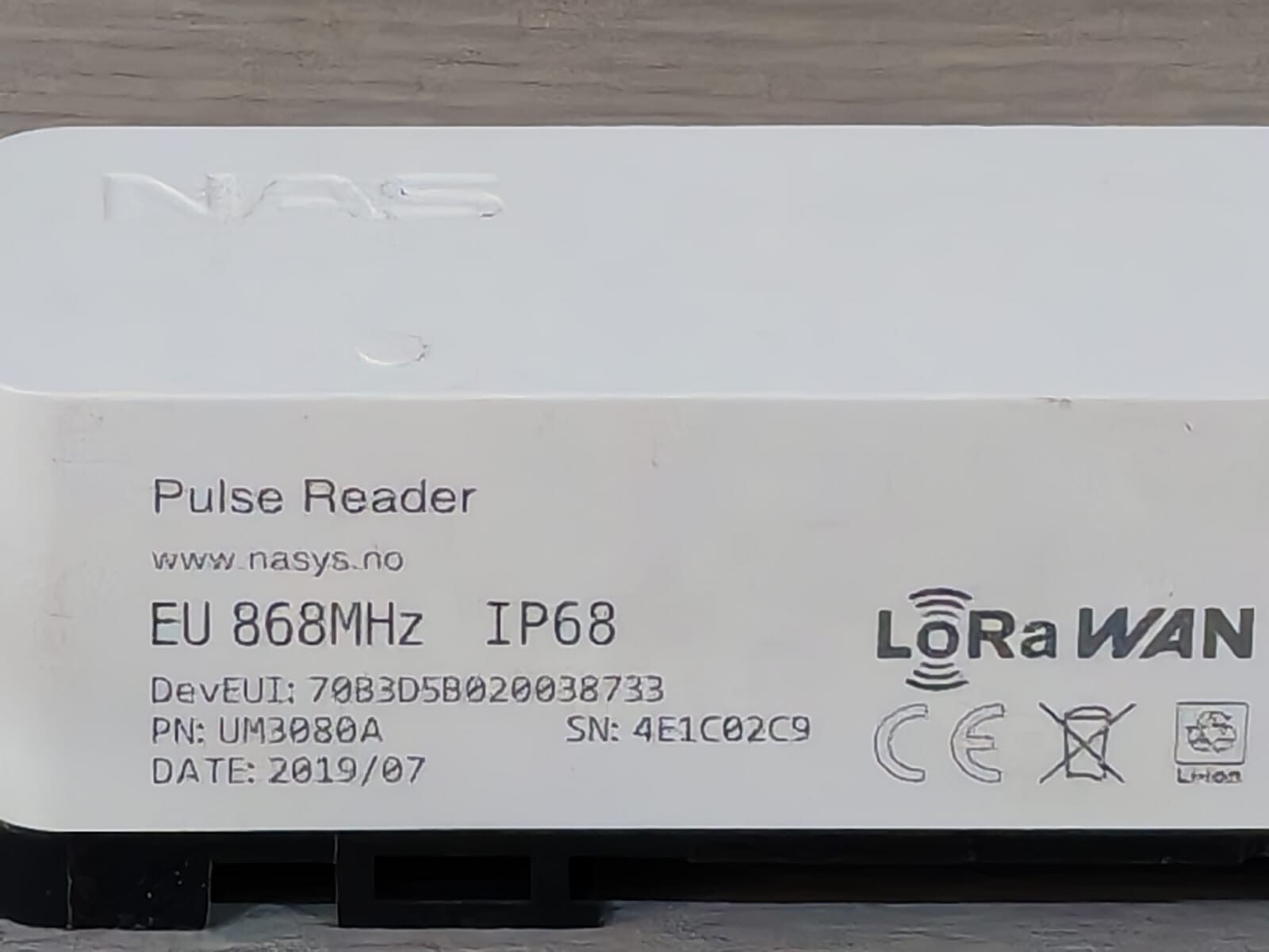 SENSUS HRI-MEI B4 DN.150-300 WITH NAS UM3080A