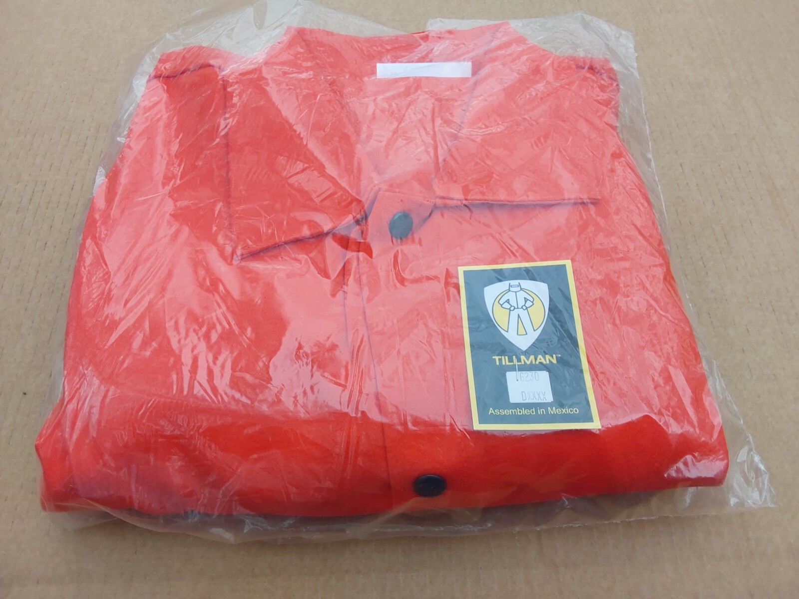 Tillman 6230 Fire Resistant Welding Jacket,  Size 4XL, 1 LOT OF THREE