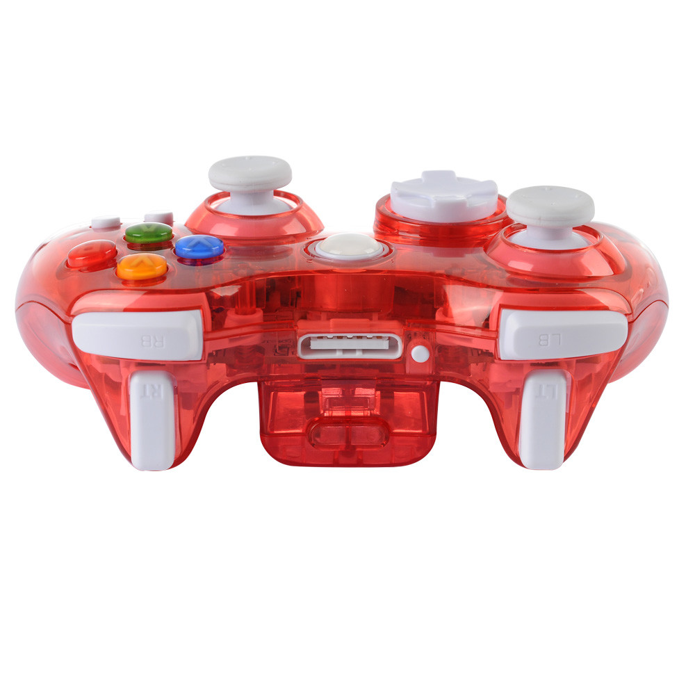 Glow USB Wired/Wireless Game Controller For Microsoft Xbox 360 Slim&PC Afterglow