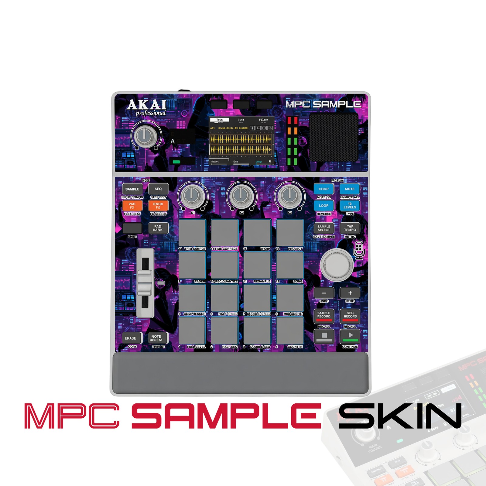 Akai MPC Sample Skin / design6_AB2