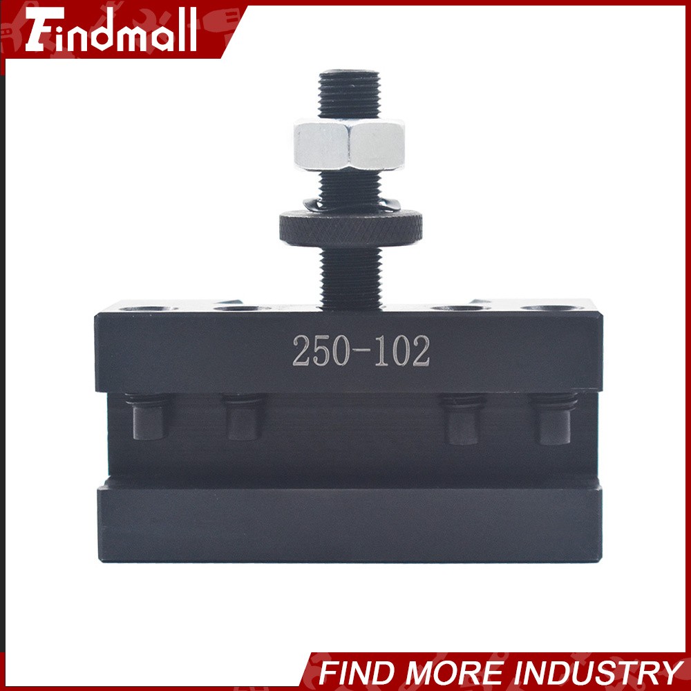 Findmall 5Pcs AXA 250-102 2# Quick Change Tool Post Boring Turning Holder 6-12"