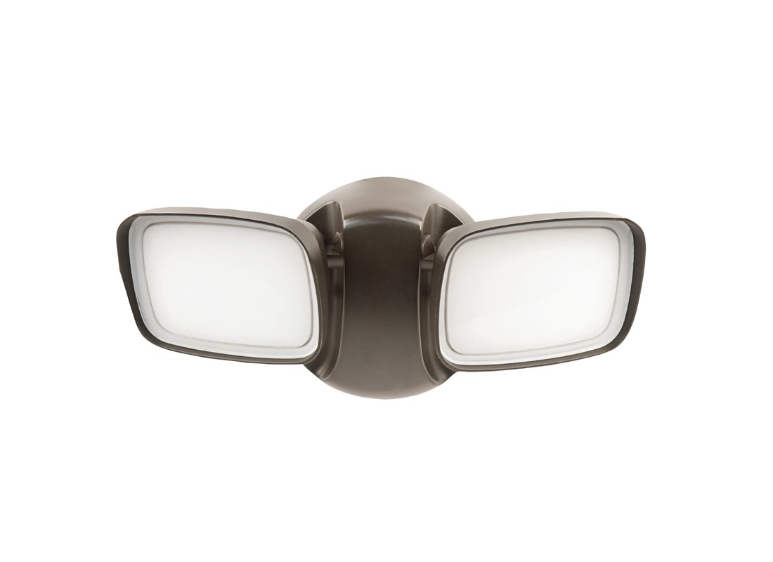 Security Floodlight Switch Hardwired LED Bronze Bronze