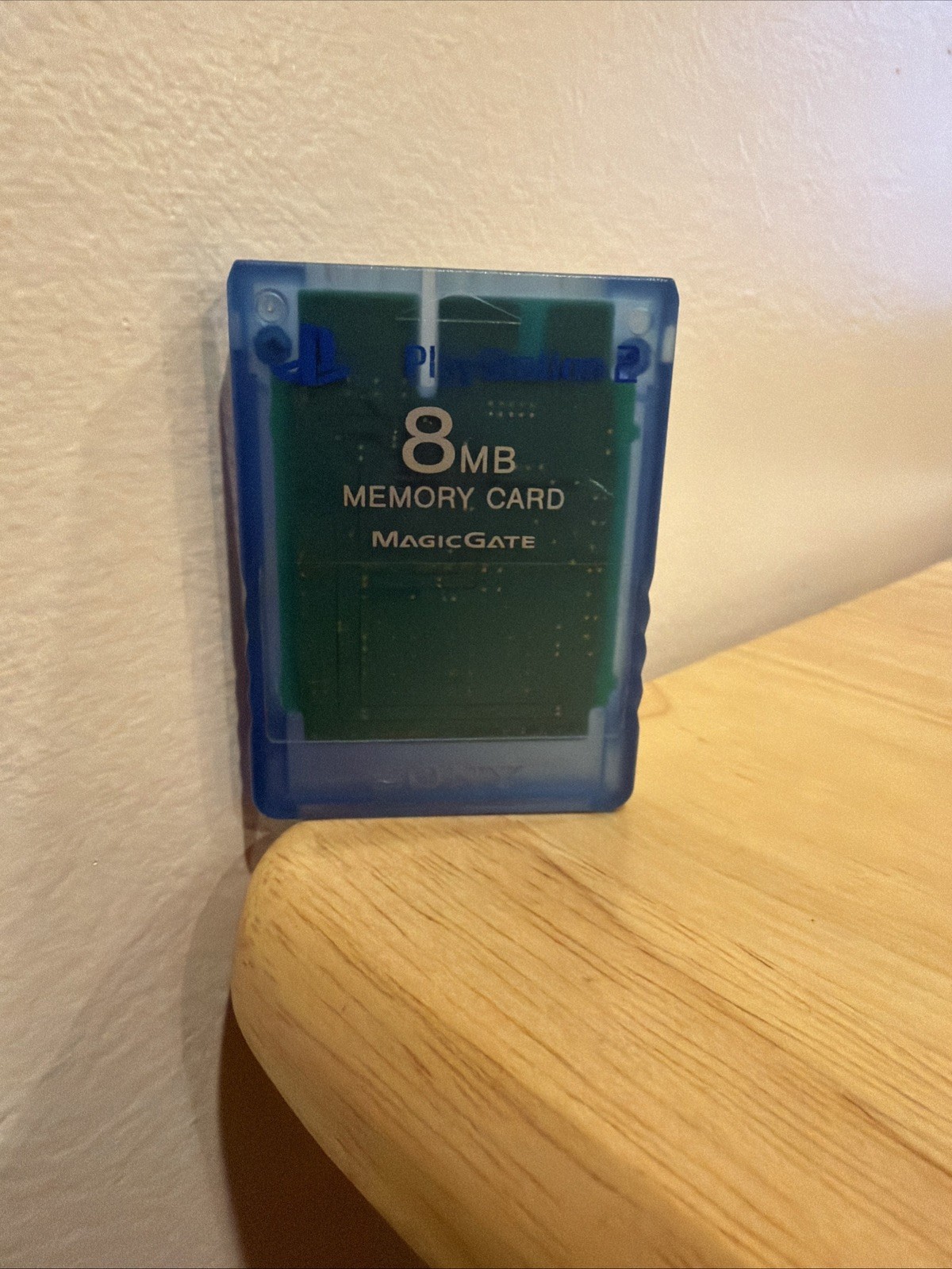 Sony Playstation 2 PS2 Official OEM MagicGate Blue 8mb Memory Card