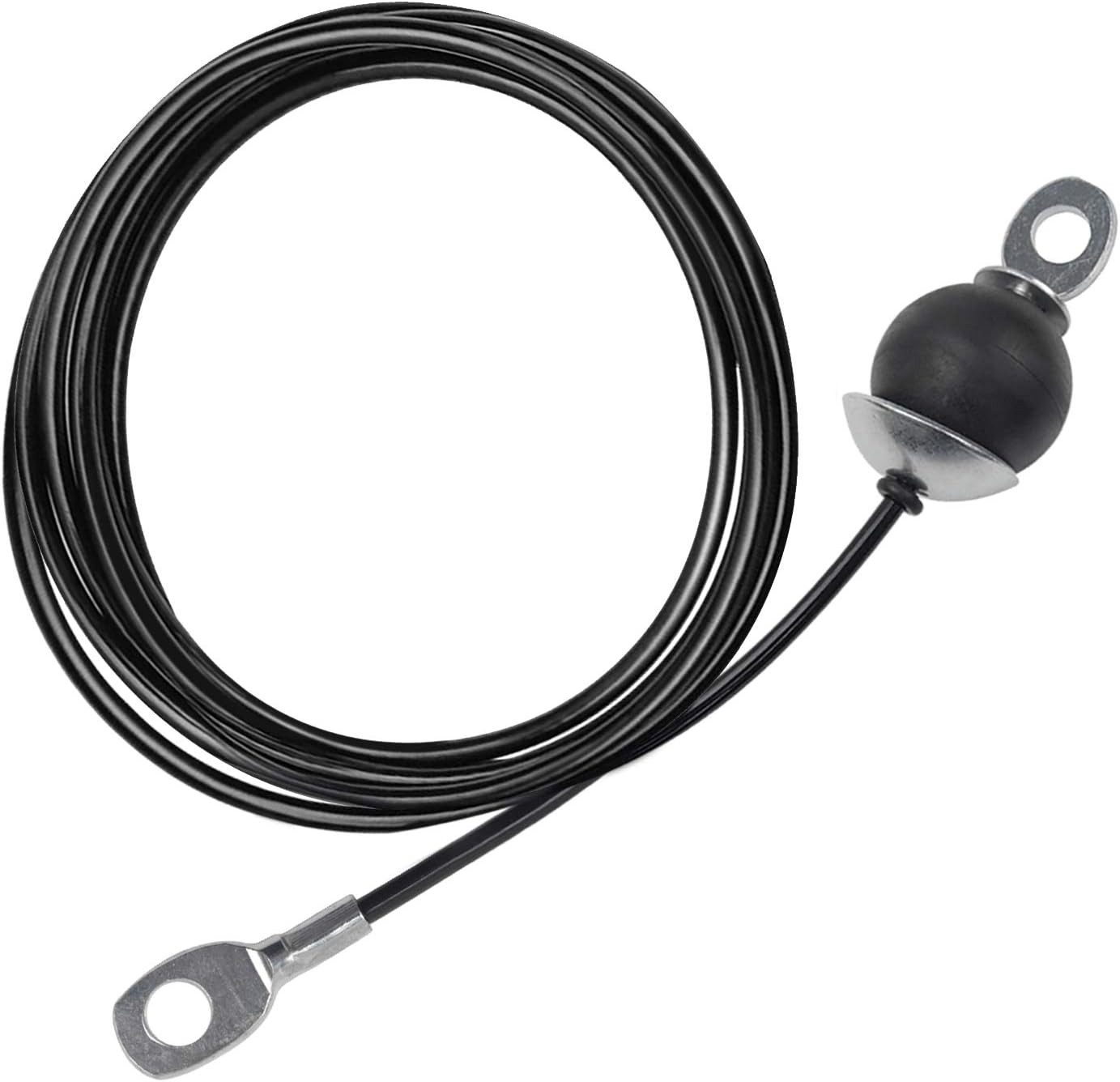 Replacement Gym Cable with Stopper Ball Fitness Pulley Cable Steel Wire Rope for