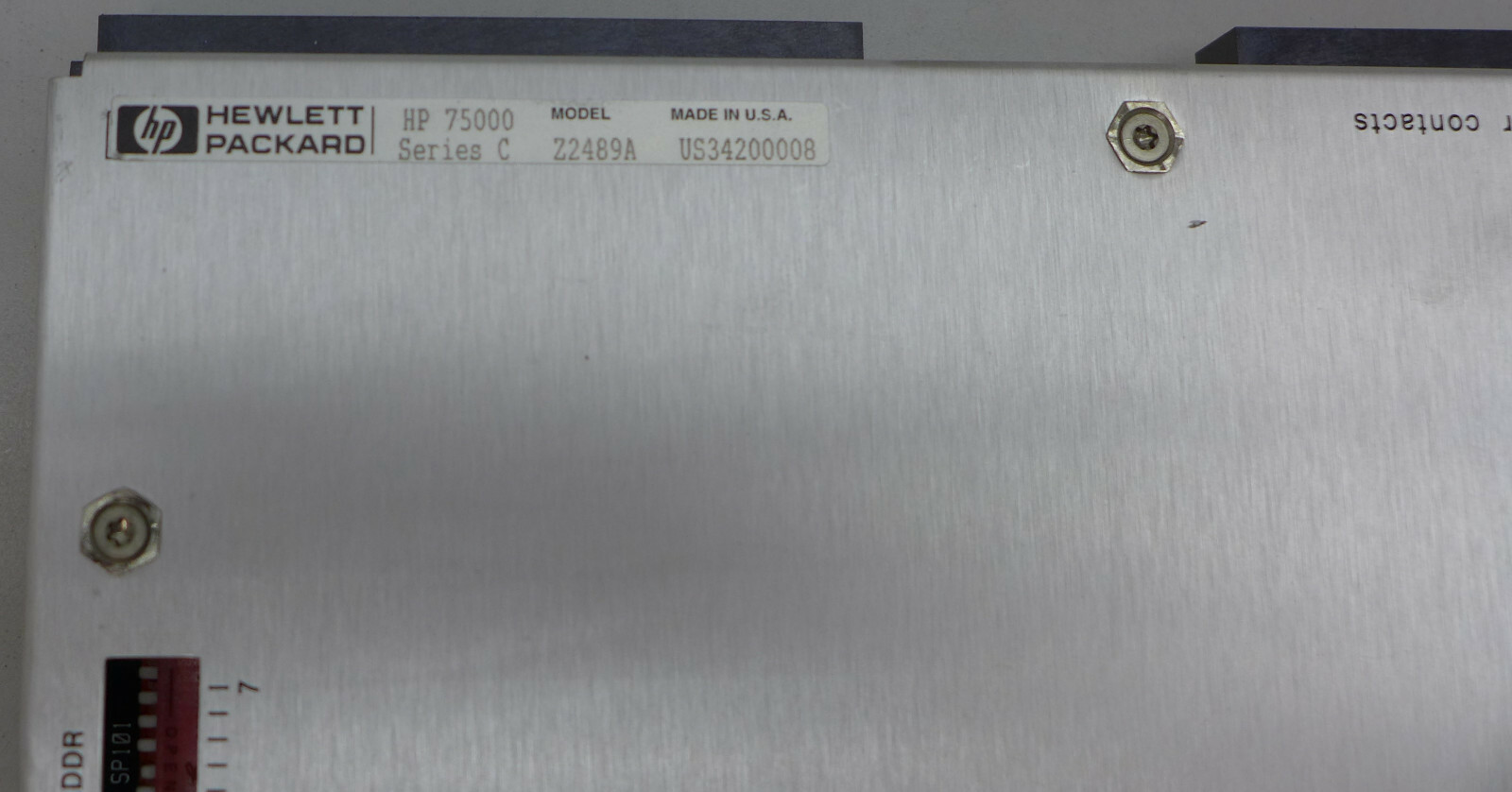 HP Z2489A Timing Generator Module