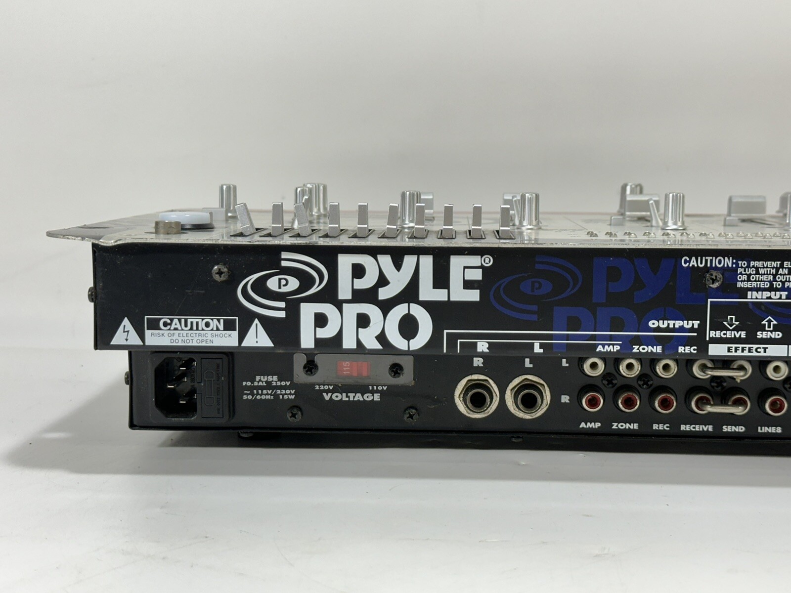 PYLE Pro PYD-1928 ~ 4-Channel Professional Mixer with EQ & Echo ~ WORK/READ