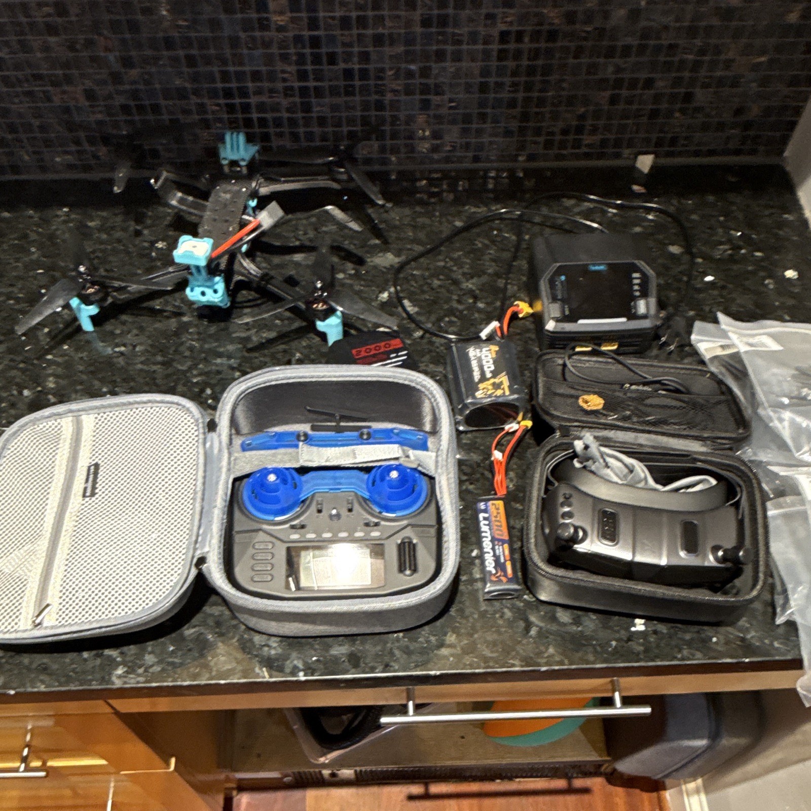 Complete FPV setup-Kolas 7 FPV Drone + Walksnail Goggles X + RadioMaster Boxer