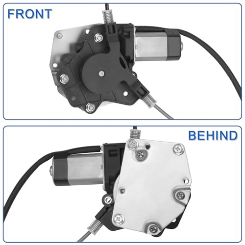 741-598 Power Window Regulator with Motor Compatible Rear Left Driver Side