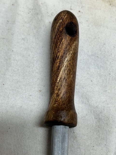 Custom Hand Made Sharpening Steel with Koa Handles