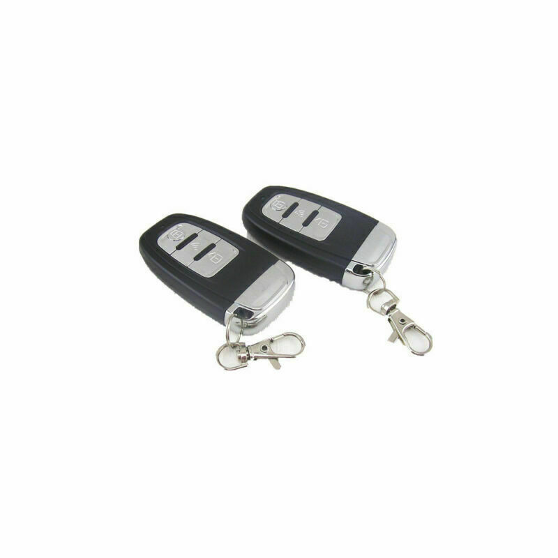 Car Auto Alarm System Security Vibration Alarm Ignition Engine Start Push Button