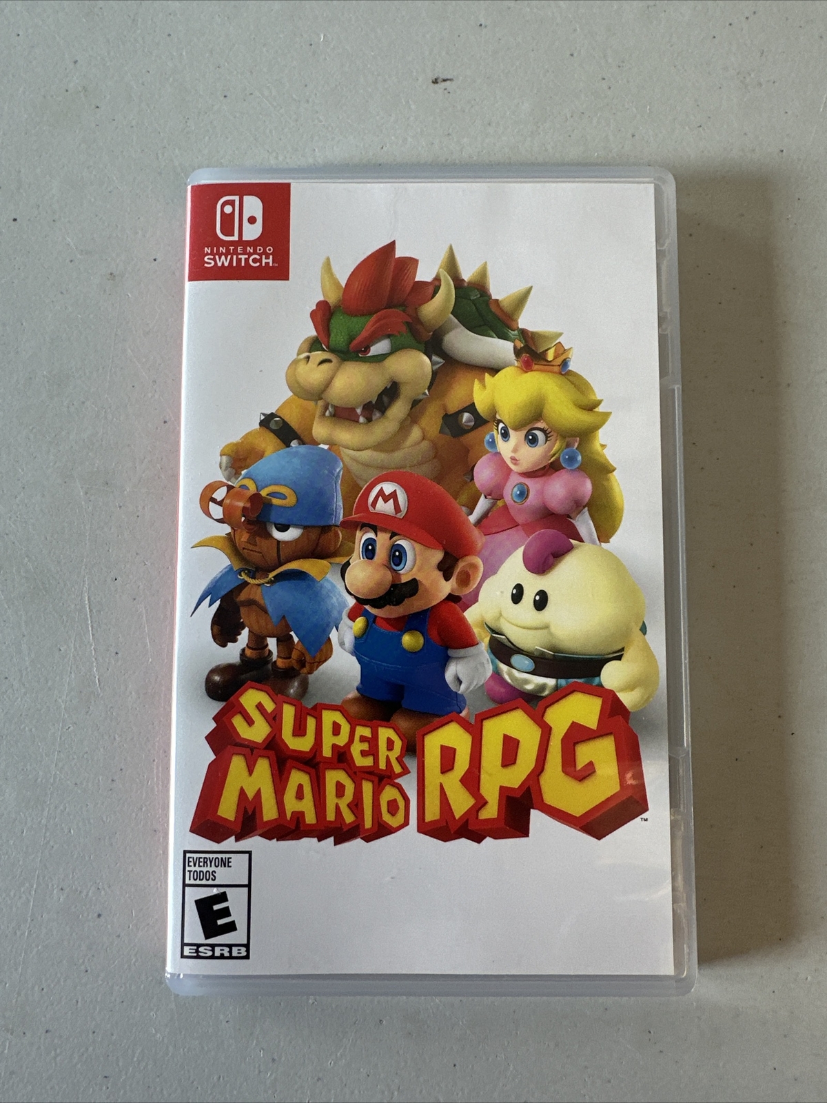 Switch Super Mario RPG - OEM Case Only - No Game